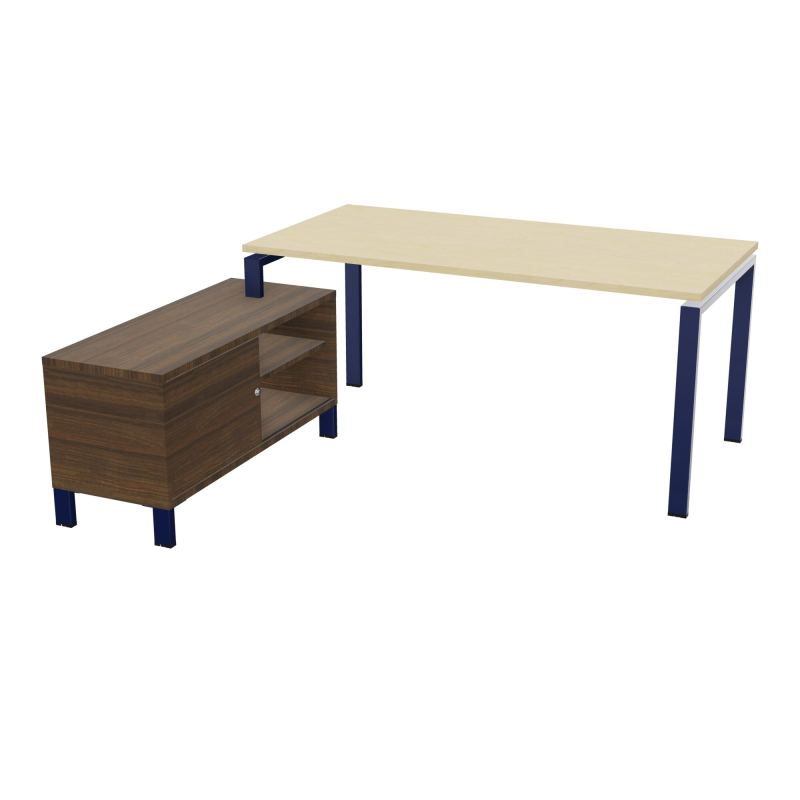 RIO BUREAU RECT. 178X168 PL 160X80 OBT + RET PORT A GAUCHE SIMPLE ACCES  N8 X4 N6