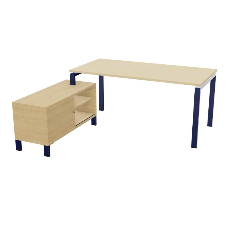 RIO BUREAU RECT. 178X168 PL 160X80 OBT + RET PORT A GAUCHE SIMPLE ACCES  N8 X4 R1