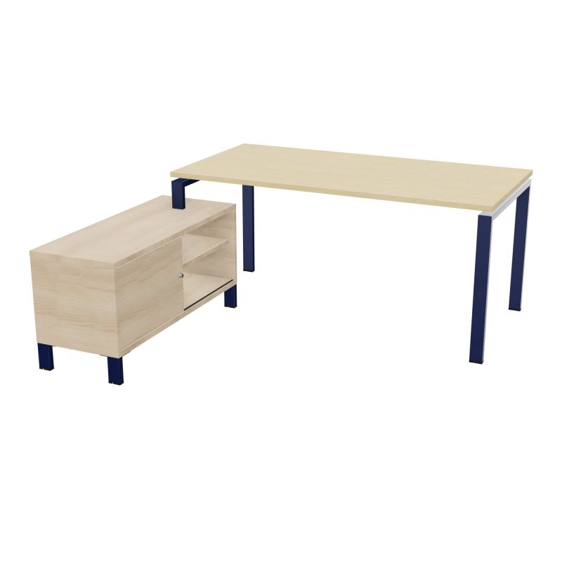 RIO BUREAU RECT. 178X168 PL 160X80 OBT + RET PORT A GAUCHE SIMPLE ACCES  N8 X4 RZ
