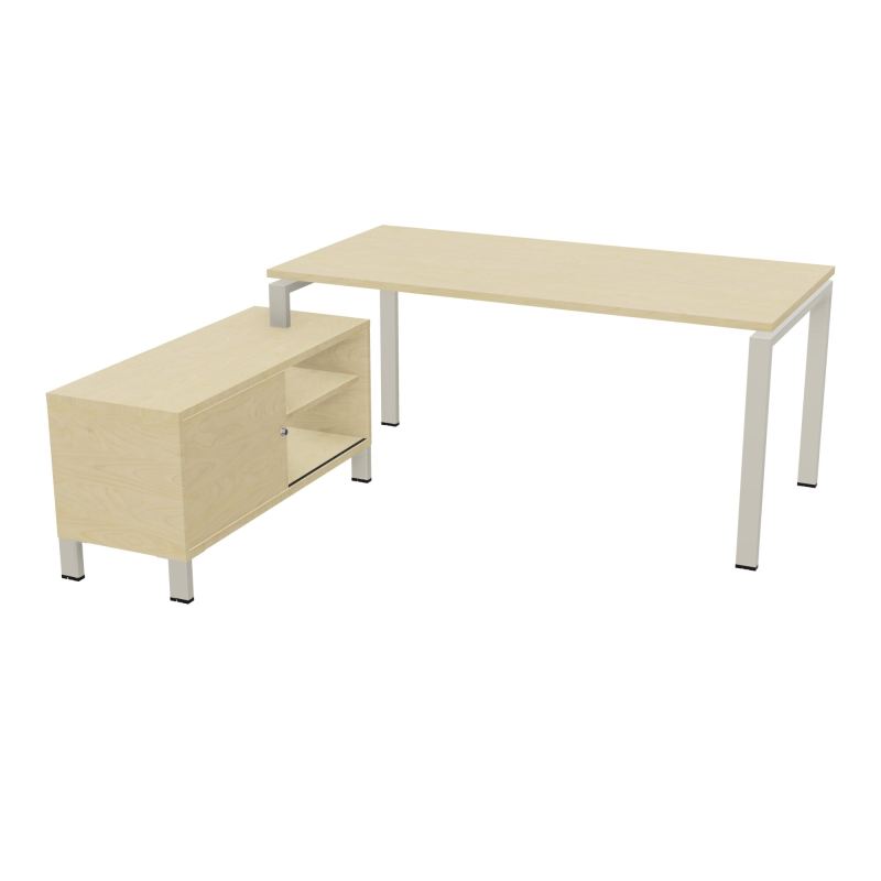 RIO BUREAU RECT. 178X168 PL 160X80 OBT + RET PORT A GAUCHE SIMPLE ACCES  N8 ZC N8