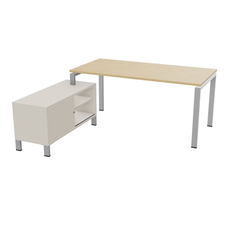 RIO BUREAU RECT. 178X168 PL 160X80 OBT + RET PORT A GAUCHE SIMPLE ACCES  R1 SA N5