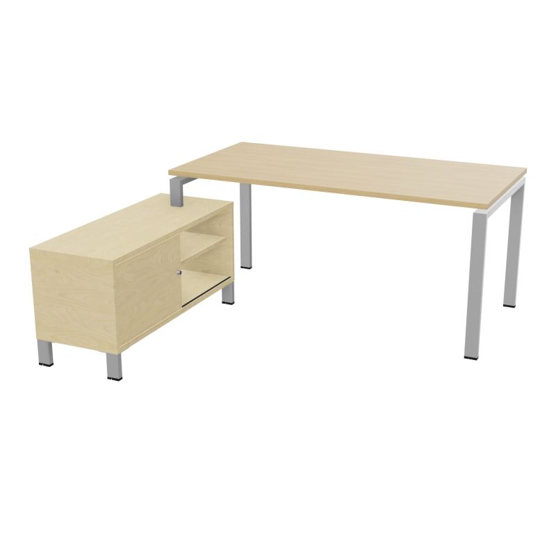 RIO BUREAU RECT. 178X168 PL 160X80 OBT + RET PORT A GAUCHE SIMPLE ACCES  R1 SA N8