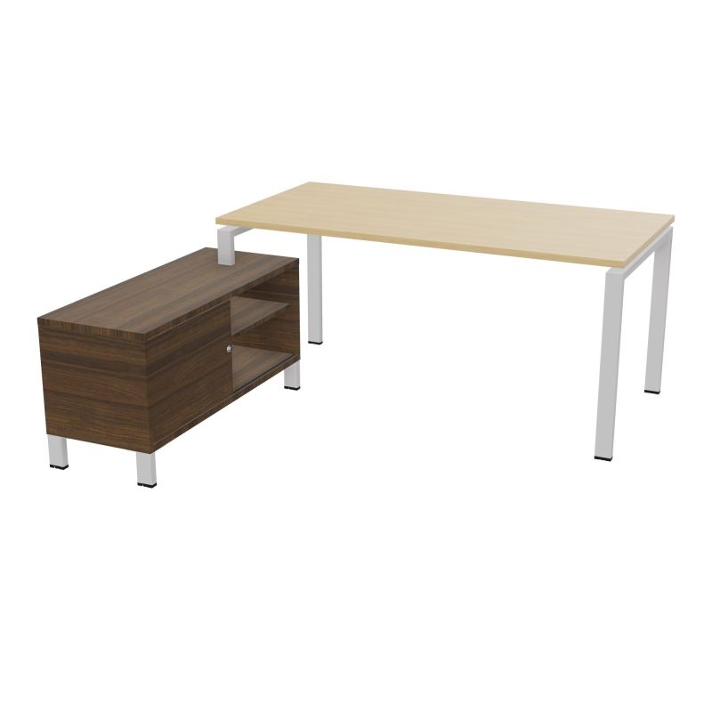 RIO BUREAU RECT. 178X168 PL 160X80 OBT + RET PORT A GAUCHE SIMPLE ACCES  R1 SD N6
