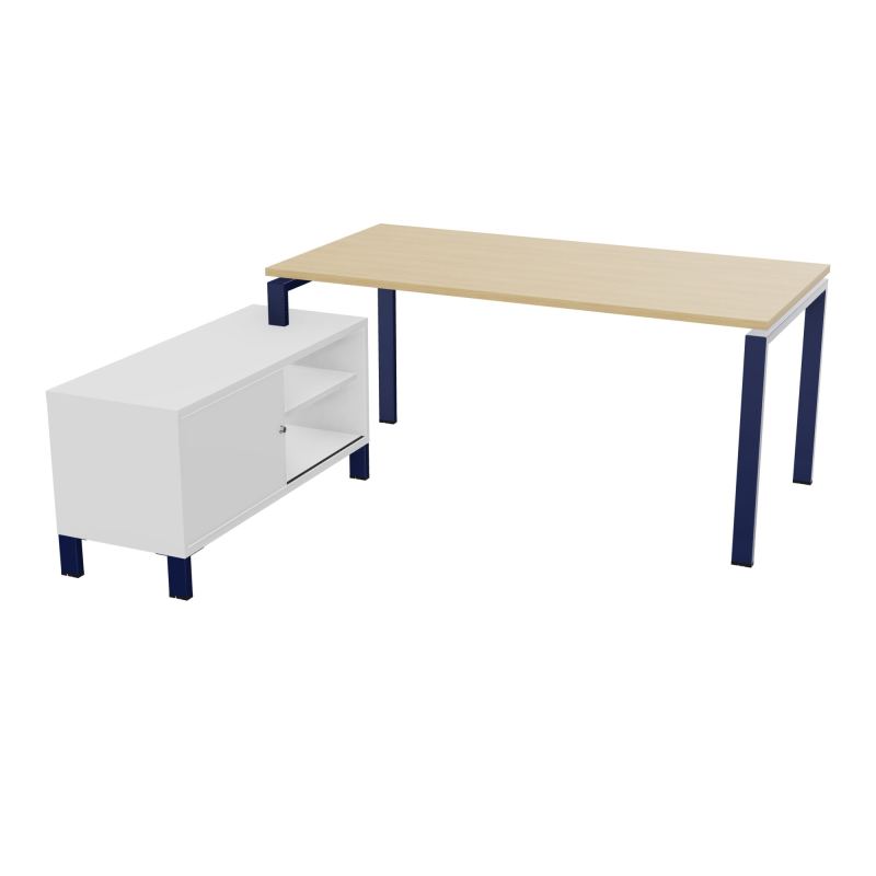 RIO BUREAU RECT. 178X168 PL 160X80 OBT + RET PORT A GAUCHE SIMPLE ACCES  R1 X4 MG