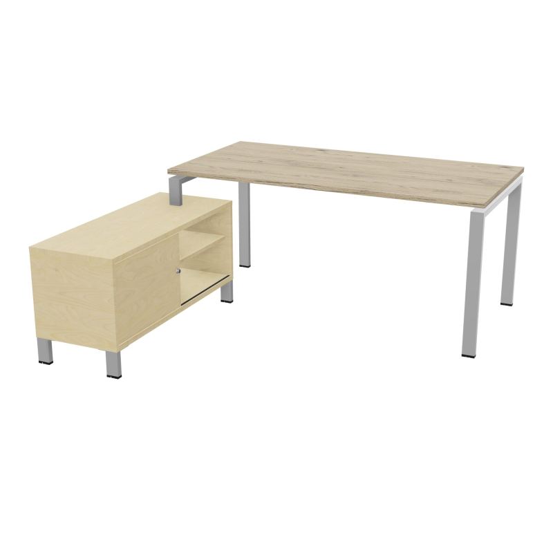 RIO BUREAU RECT. 178X168 PL 160X80 OBT + RET PORT A GAUCHE SIMPLE ACCES  R3 SA N8