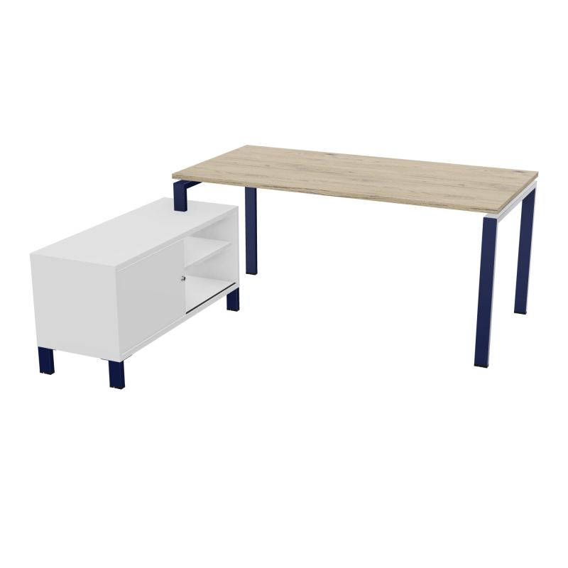 RIO BUREAU RECT. 178X168 PL 160X80 OBT + RET PORT A GAUCHE SIMPLE ACCES  R3 X4 MG