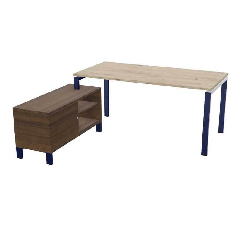 RIO BUREAU RECT. 178X168 PL 160X80 OBT + RET PORT A GAUCHE SIMPLE ACCES  R3 X4 N6
