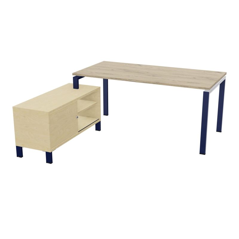 RIO BUREAU RECT. 178X168 PL 160X80 OBT + RET PORT A GAUCHE SIMPLE ACCES  R3 X4 N8