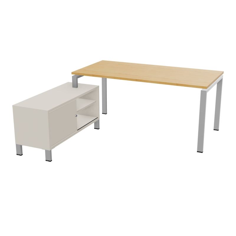 RIO BUREAU RECT. 178X168 PL 160X80 OBT + RET PORT A GAUCHE SIMPLE ACCES  R5 SA N5