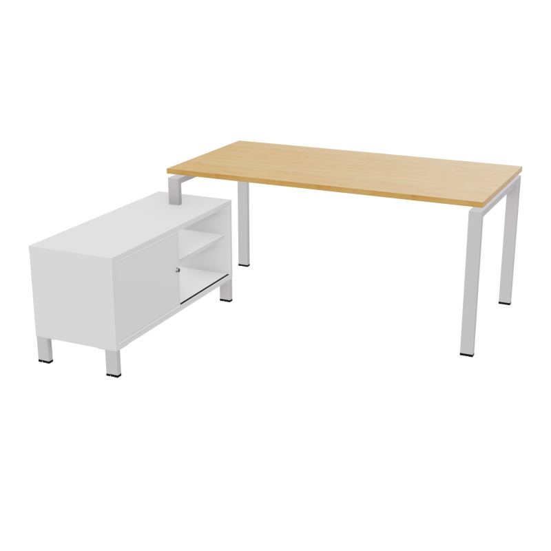 RIO BUREAU RECT. 178X168 PL 160X80 OBT + RET PORT A GAUCHE SIMPLE ACCES  R5 SD MG