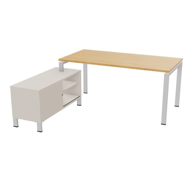 RIO BUREAU RECT. 178X168 PL 160X80 OBT + RET PORT A GAUCHE SIMPLE ACCES  R5 SD N5