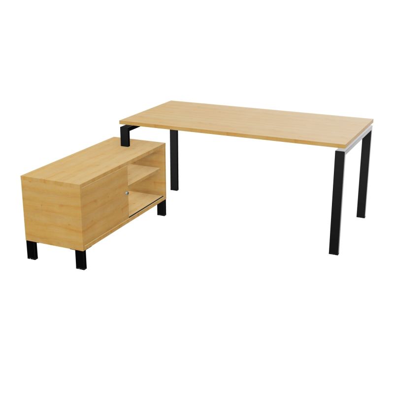 RIO BUREAU RECT. 178X168 PL 160X80 OBT + RET PORT A GAUCHE SIMPLE ACCES  R5 SG R5
