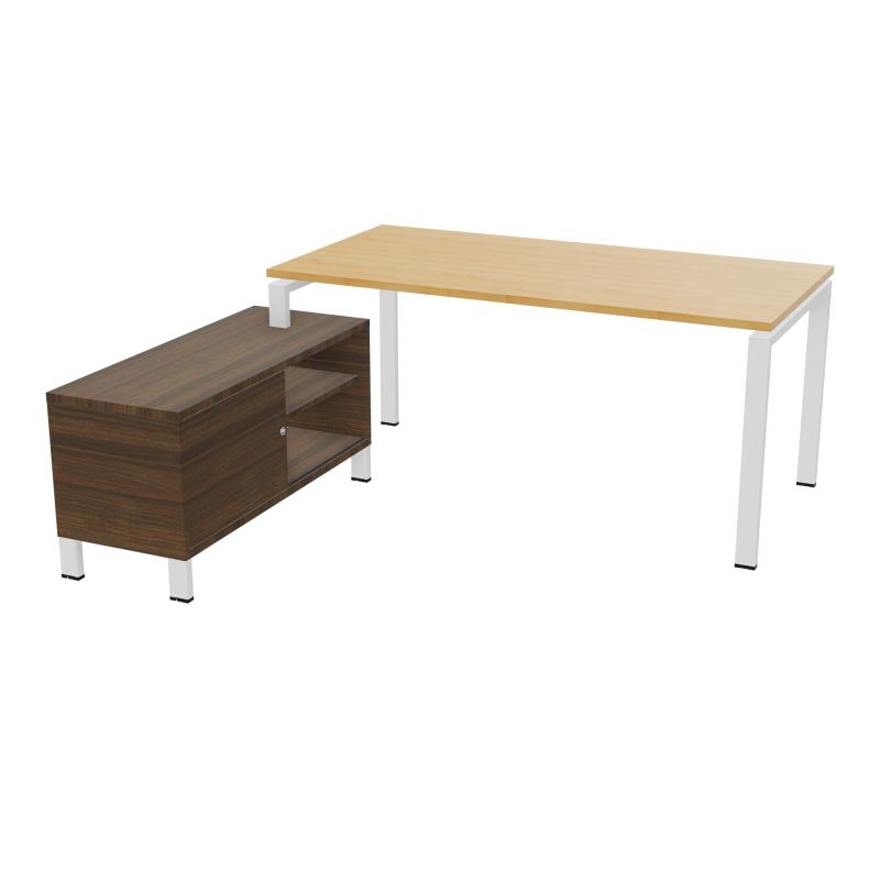 RIO BUREAU RECT. 178X168 PL 160X80 OBT + RET PORT A GAUCHE SIMPLE ACCES  R5 SO N6