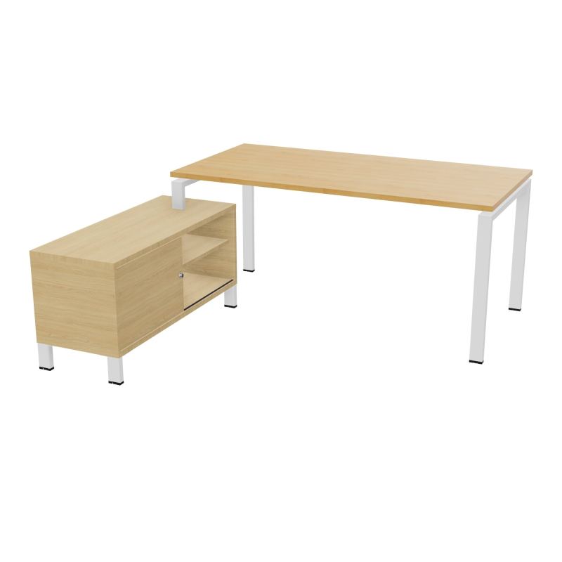 RIO BUREAU RECT. 178X168 PL 160X80 OBT + RET PORT A GAUCHE SIMPLE ACCES  R5 SO R1
