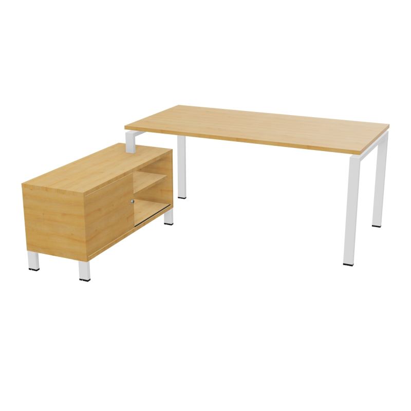 RIO BUREAU RECT. 178X168 PL 160X80 OBT + RET PORT A GAUCHE SIMPLE ACCES  R5 SO R5