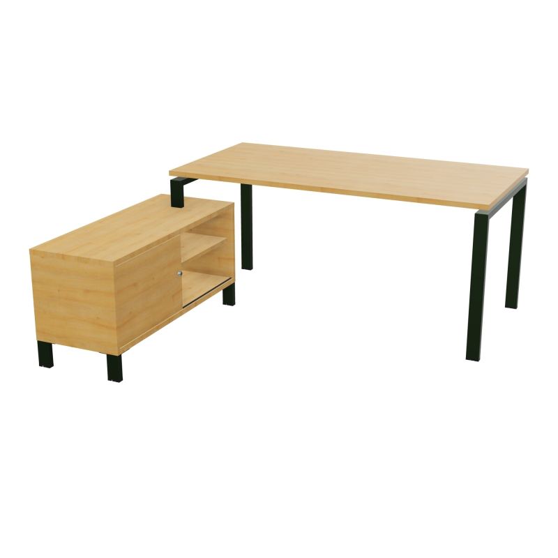 RIO BUREAU RECT. 178X168 PL 160X80 OBT + RET PORT A GAUCHE SIMPLE ACCES  R5 ST R5