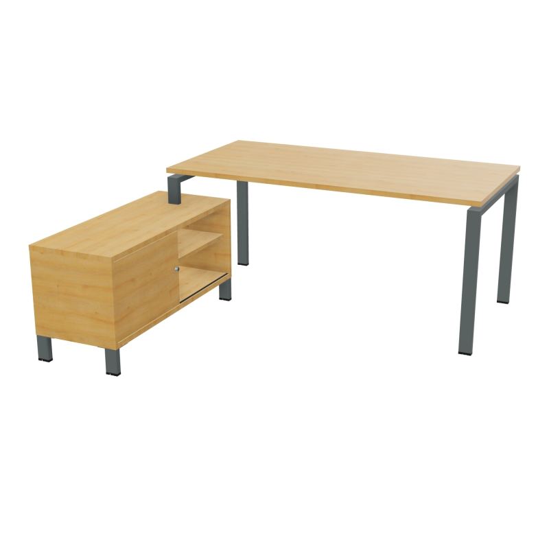 RIO BUREAU RECT. 178X168 PL 160X80 OBT + RET PORT A GAUCHE SIMPLE ACCES  R5 SU R5