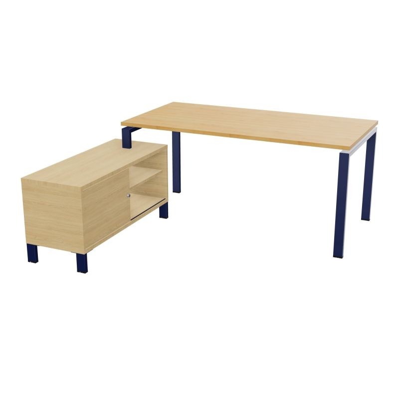 RIO BUREAU RECT. 178X168 PL 160X80 OBT + RET PORT A GAUCHE SIMPLE ACCES  R5 X4 R1