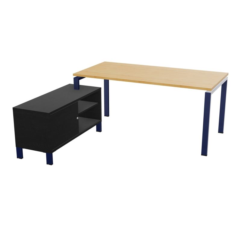 RIO BUREAU RECT. 178X168 PL 160X80 OBT + RET PORT A GAUCHE SIMPLE ACCES  R5 X4 RK
