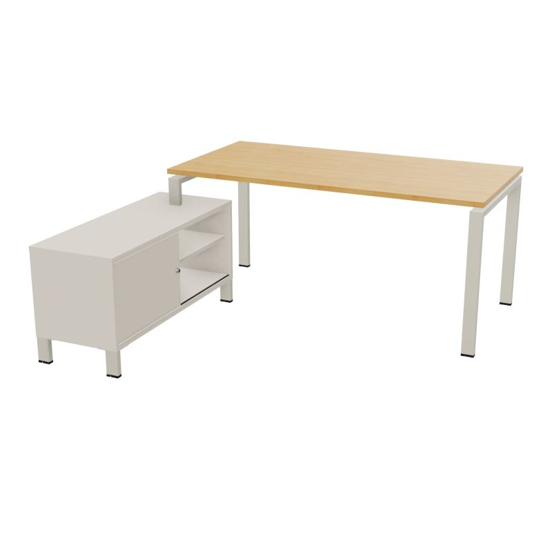 RIO BUREAU RECT. 178X168 PL 160X80 OBT + RET PORT A GAUCHE SIMPLE ACCES  R5 ZC N5