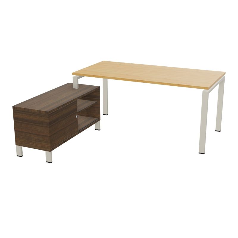 RIO BUREAU RECT. 178X168 PL 160X80 OBT + RET PORT A GAUCHE SIMPLE ACCES  R5 ZC N6
