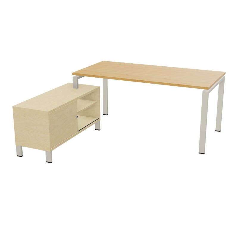 RIO BUREAU RECT. 178X168 PL 160X80 OBT + RET PORT A GAUCHE SIMPLE ACCES  R5 ZC N8