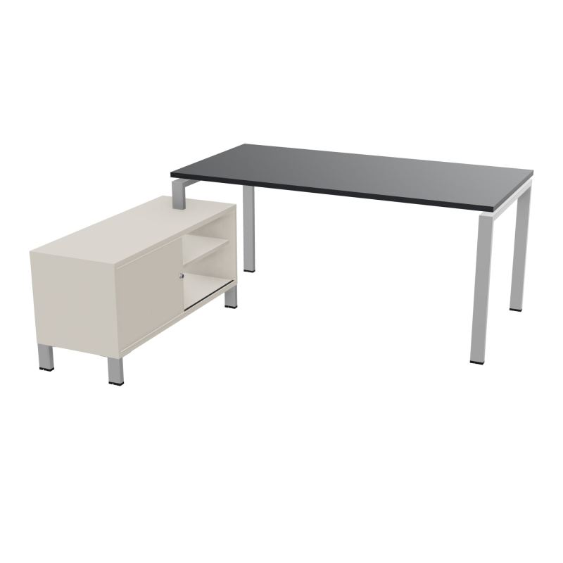 RIO BUREAU RECT. 178X168 PL 160X80 OBT + RET PORT A GAUCHE SIMPLE ACCES  R9 SA N5