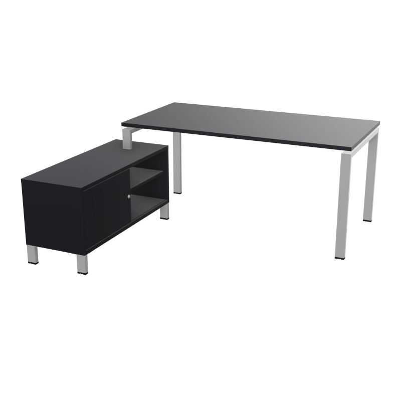 RIO BUREAU RECT. 178X168 PL 160X80 OBT + RET PORT A GAUCHE SIMPLE ACCES  R9 SA R9