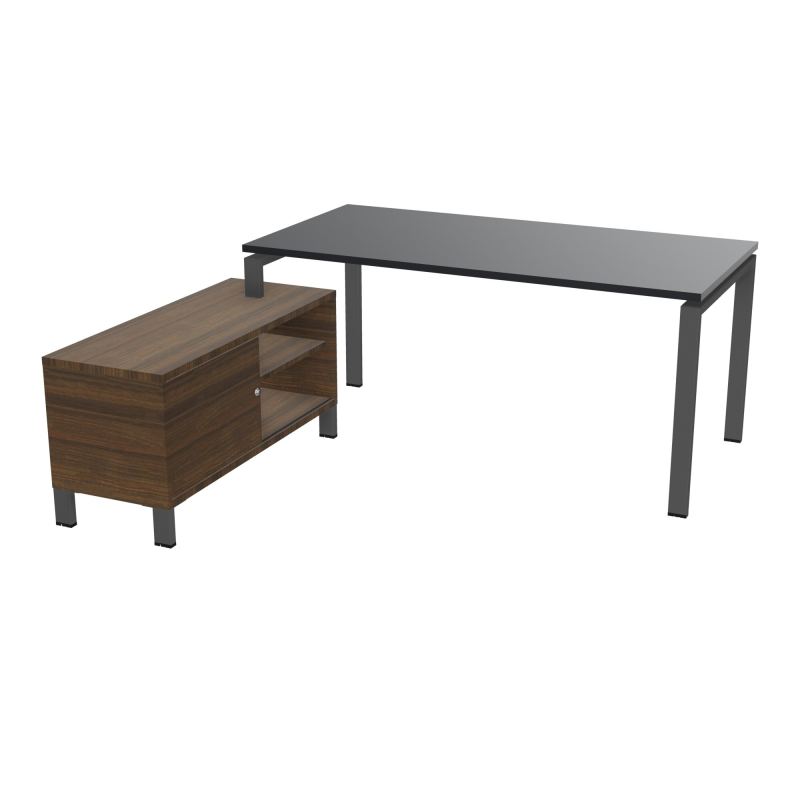 RIO BUREAU RECT. 178X168 PL 160X80 OBT + RET PORT A GAUCHE SIMPLE ACCES  R9 SC N6