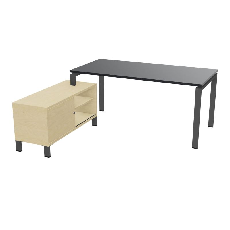 RIO BUREAU RECT. 178X168 PL 160X80 OBT + RET PORT A GAUCHE SIMPLE ACCES  R9 SC N8