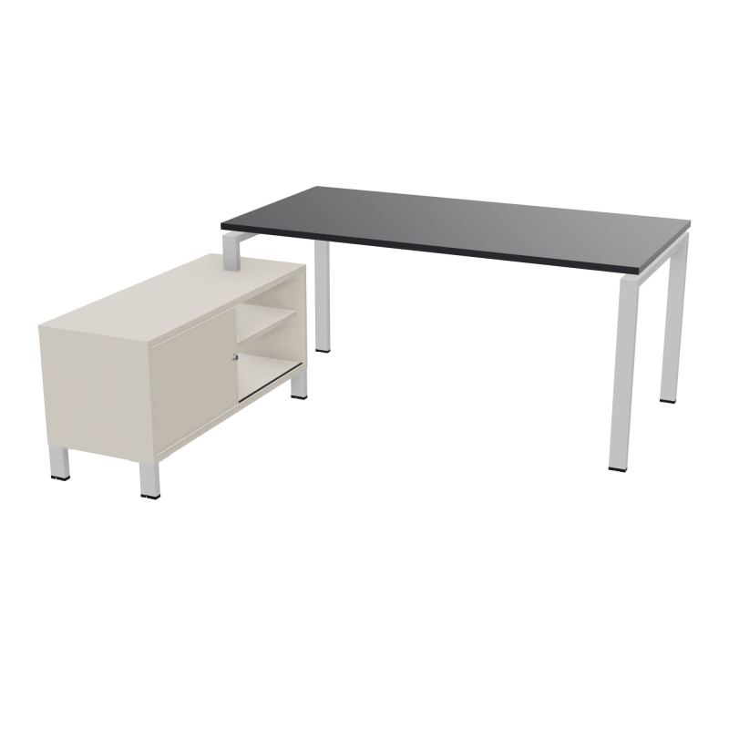 RIO BUREAU RECT. 178X168 PL 160X80 OBT + RET PORT A GAUCHE SIMPLE ACCES  R9 SD N5