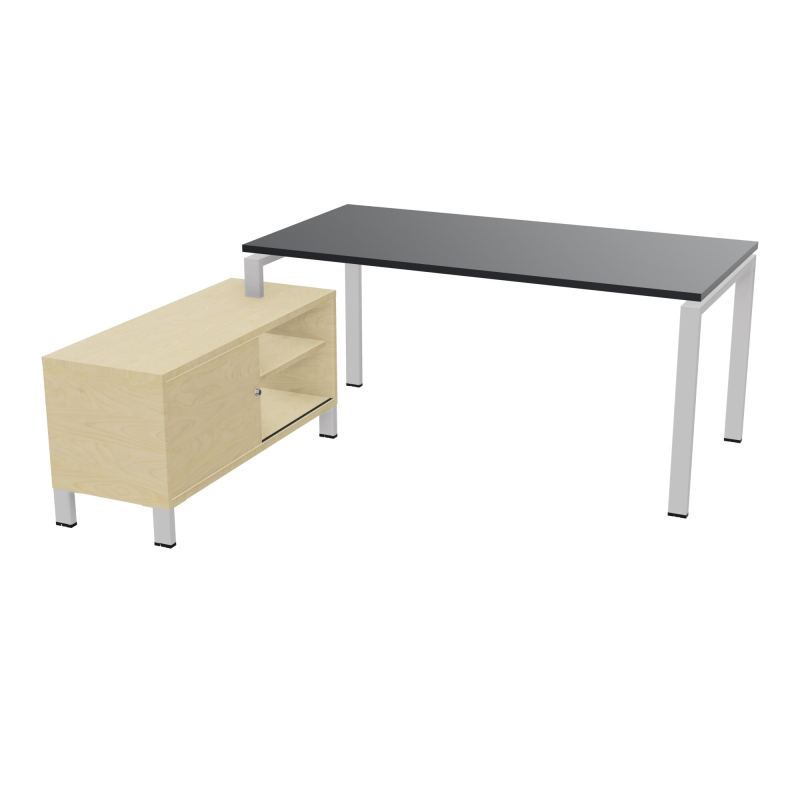 RIO BUREAU RECT. 178X168 PL 160X80 OBT + RET PORT A GAUCHE SIMPLE ACCES  R9 SD N8