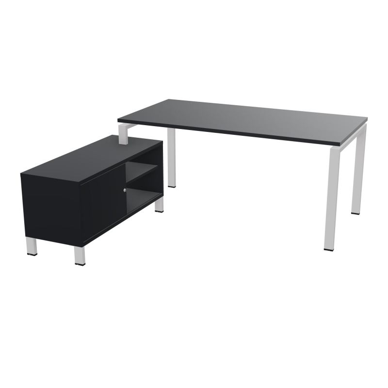 RIO BUREAU RECT. 178X168 PL 160X80 OBT + RET PORT A GAUCHE SIMPLE ACCES  R9 SD R9
