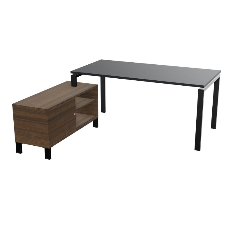 RIO BUREAU RECT. 178X168 PL 160X80 OBT + RET PORT A GAUCHE SIMPLE ACCES  R9 SG N6