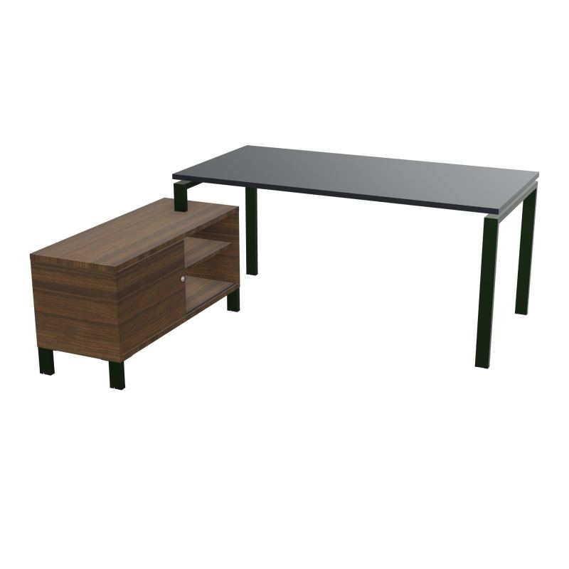 RIO BUREAU RECT. 178X168 PL 160X80 OBT + RET PORT A GAUCHE SIMPLE ACCES  R9 ST N6