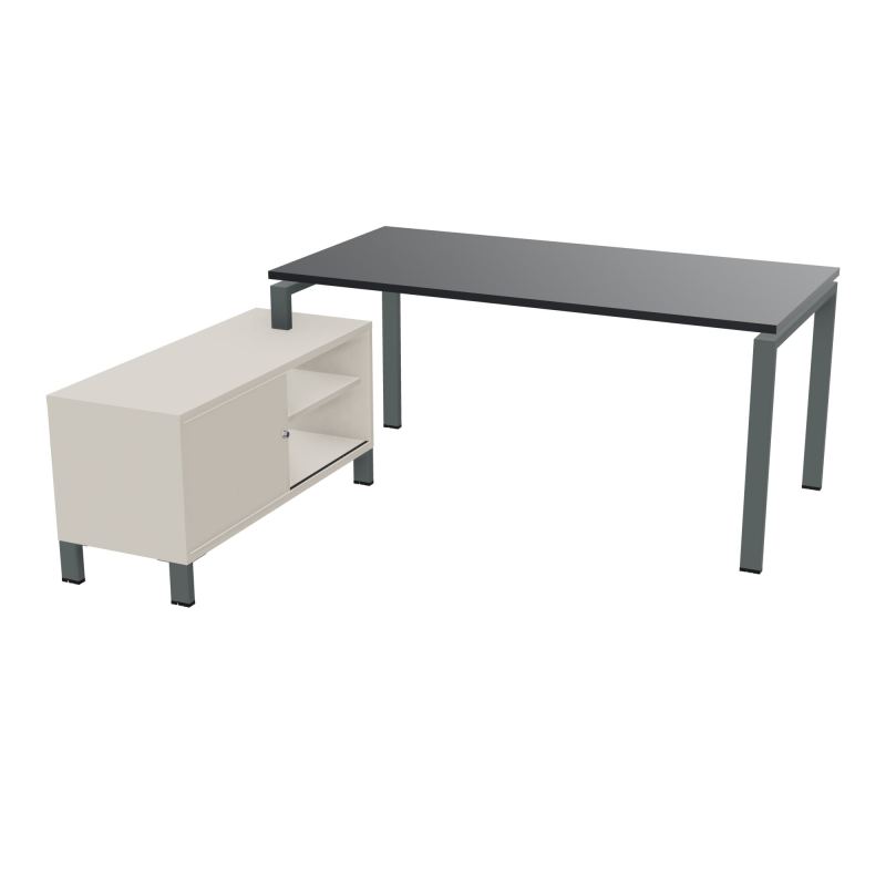 RIO BUREAU RECT. 178X168 PL 160X80 OBT + RET PORT A GAUCHE SIMPLE ACCES  R9 SU N5