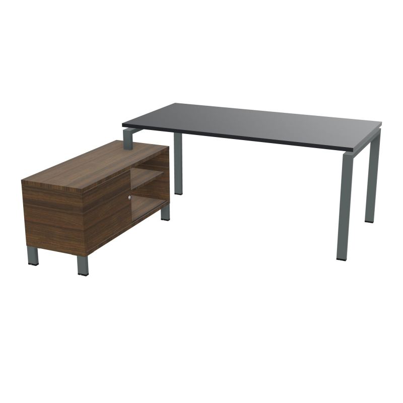 RIO BUREAU RECT. 178X168 PL 160X80 OBT + RET PORT A GAUCHE SIMPLE ACCES  R9 SU N6