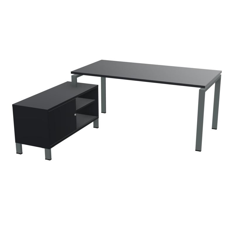 RIO BUREAU RECT. 178X168 PL 160X80 OBT + RET PORT A GAUCHE SIMPLE ACCES  R9 SU R9