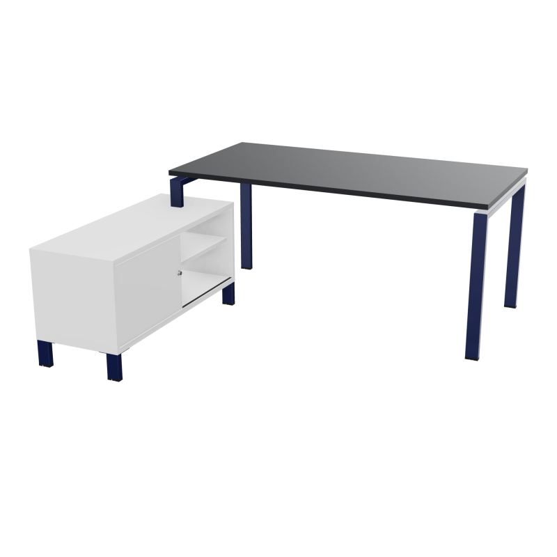 RIO BUREAU RECT. 178X168 PL 160X80 OBT + RET PORT A GAUCHE SIMPLE ACCES  R9 X4 MG