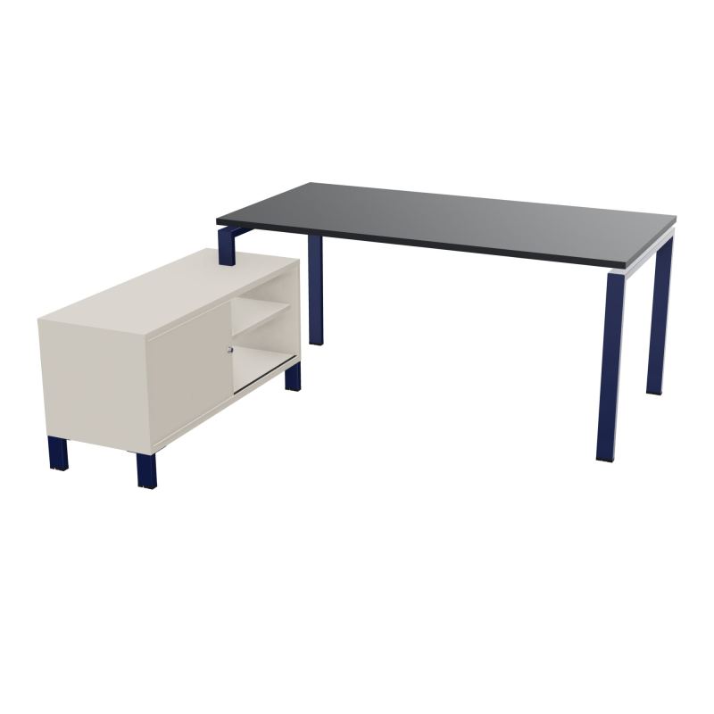 RIO BUREAU RECT. 178X168 PL 160X80 OBT + RET PORT A GAUCHE SIMPLE ACCES  R9 X4 N5