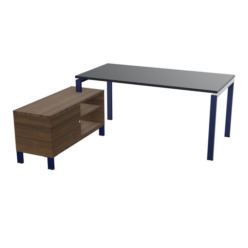 RIO BUREAU RECT. 178X168 PL 160X80 OBT + RET PORT A GAUCHE SIMPLE ACCES  R9 X4 N6