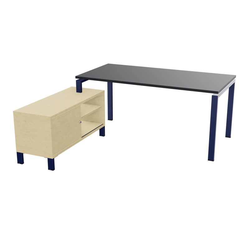 RIO BUREAU RECT. 178X168 PL 160X80 OBT + RET PORT A GAUCHE SIMPLE ACCES  R9 X4 N8