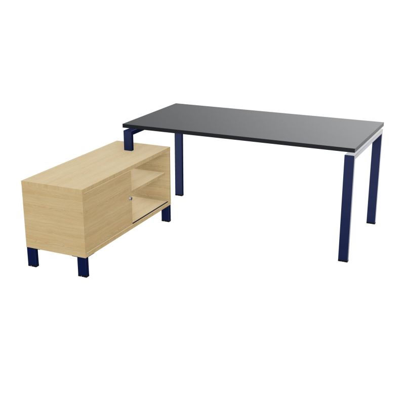 RIO BUREAU RECT. 178X168 PL 160X80 OBT + RET PORT A GAUCHE SIMPLE ACCES  R9 X4 R1