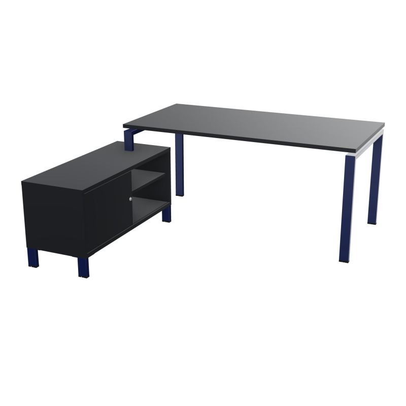RIO BUREAU RECT. 178X168 PL 160X80 OBT + RET PORT A GAUCHE SIMPLE ACCES  R9 X4 R9