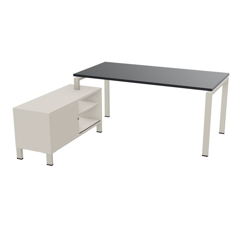 RIO BUREAU RECT. 178X168 PL 160X80 OBT + RET PORT A GAUCHE SIMPLE ACCES  R9 ZC N5