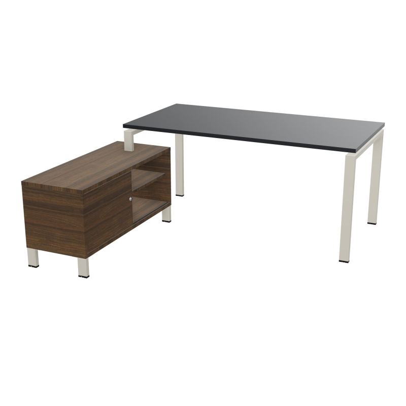 RIO BUREAU RECT. 178X168 PL 160X80 OBT + RET PORT A GAUCHE SIMPLE ACCES  R9 ZC N6