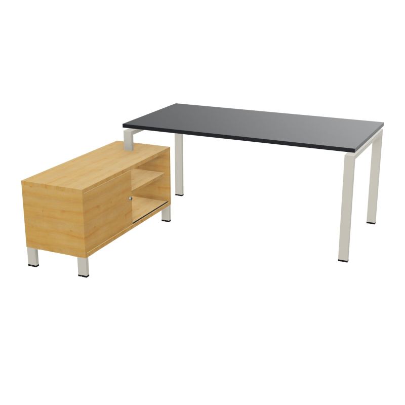 RIO BUREAU RECT. 178X168 PL 160X80 OBT + RET PORT A GAUCHE SIMPLE ACCES  R9 ZC R5