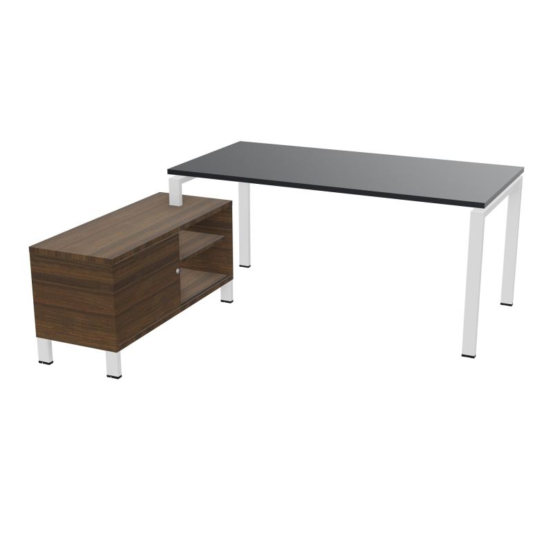 RIO BUREAU RECT. 178X168 PL 160X80 OBT + RET PORT A GAUCHE SIMPLE ACCES  R9 ZO N6