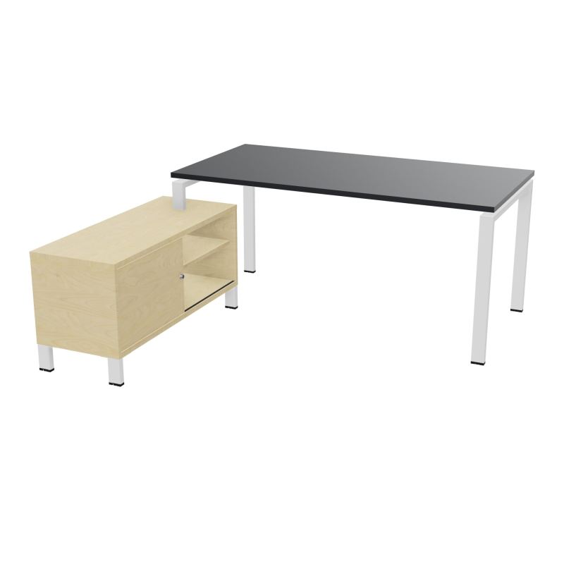 RIO BUREAU RECT. 178X168 PL 160X80 OBT + RET PORT A GAUCHE SIMPLE ACCES  R9 ZO N8