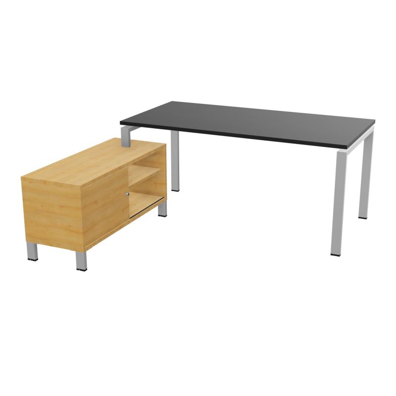 RIO BUREAU RECT. 178X168 PL 160X80 OBT + RET PORT A GAUCHE SIMPLE ACCES  RK SA R5